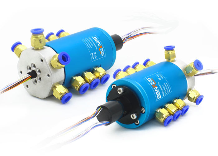 Hafen der leichter 6 Durchgangs-pneumatischer Drehkoppelung Senring-Elektronik-Unterstützungsg1/8