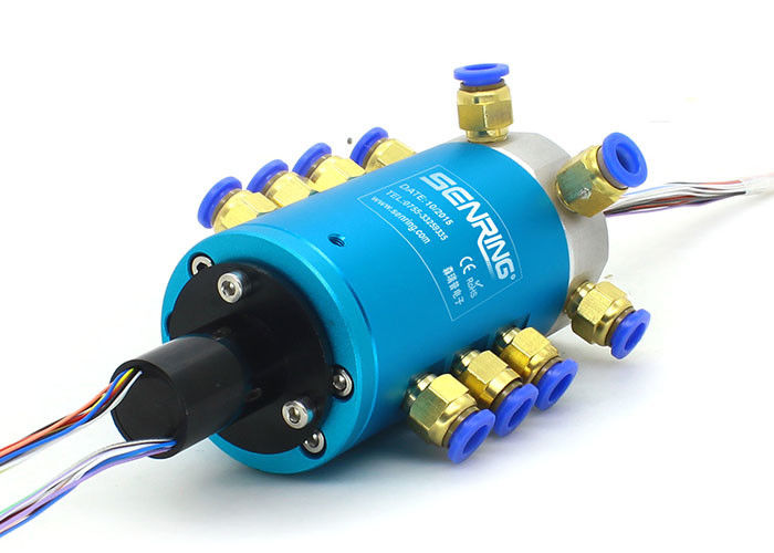 Hafen der leichter 6 Durchgangs-pneumatischer Drehkoppelung Senring-Elektronik-Unterstützungsg1/8