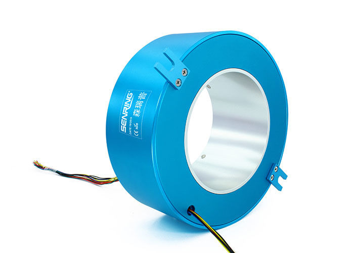 Soem 150RPM großes elektrisches durch Draht des Loch-Schleifring-4 für keramische Maschinerie