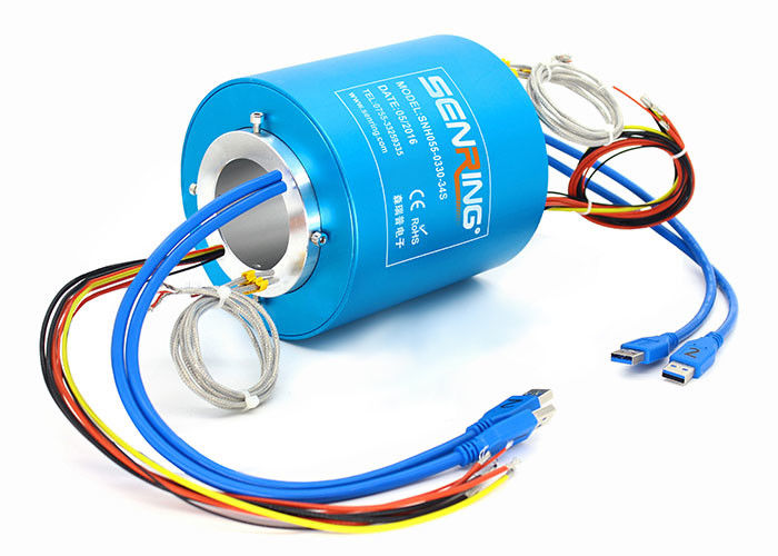 Industrieller Niederspannungs-Beleg Ring Rotary Joint Electrical Connector Profibus