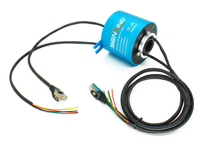 Senring ODM-elektrischer Drehverbindungsstück-großer Durchmesser-Beleg Ring For Gigabit Ethernet