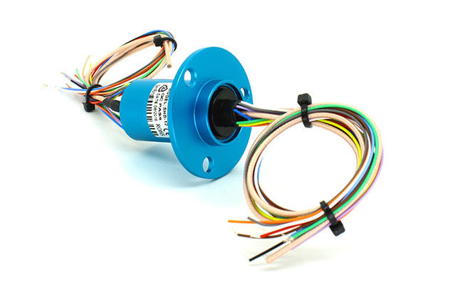Signal-rotierende gemeinsame HochfrequenzSchleifringe SMA SDI elektrisch für HD-Kamera